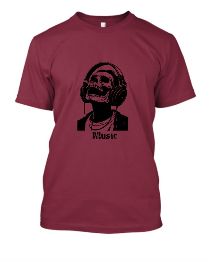 Music half sleeve T-shirt very comfortable  - Front