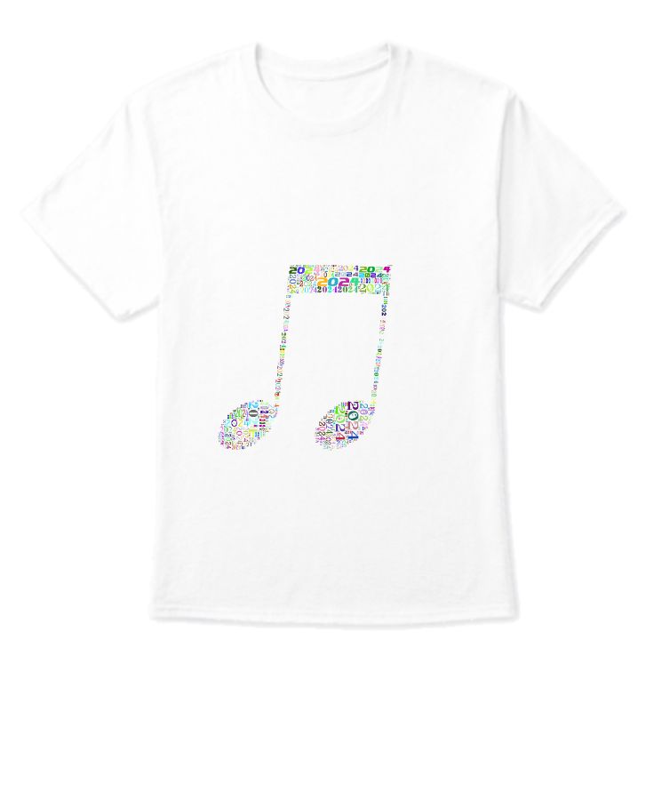 Music T shirt  - Front