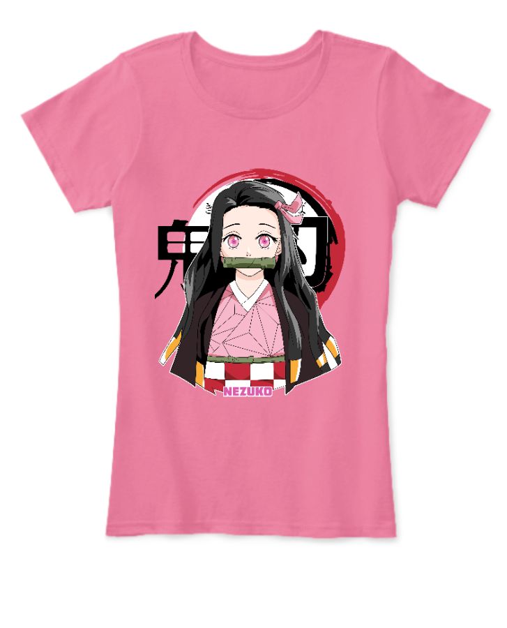 NEZUKO ANIME T SHIRT FOR WOMEN AT AFFFODABLE RATE - Front