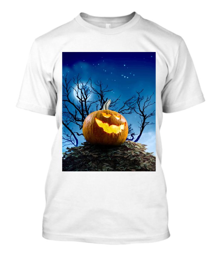 NIGHT PUMPKIN DARK T SHIRT - Front