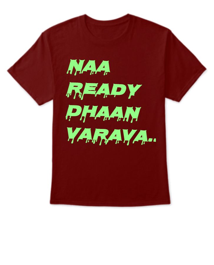 Naa Ready Dhaan Varava - Front