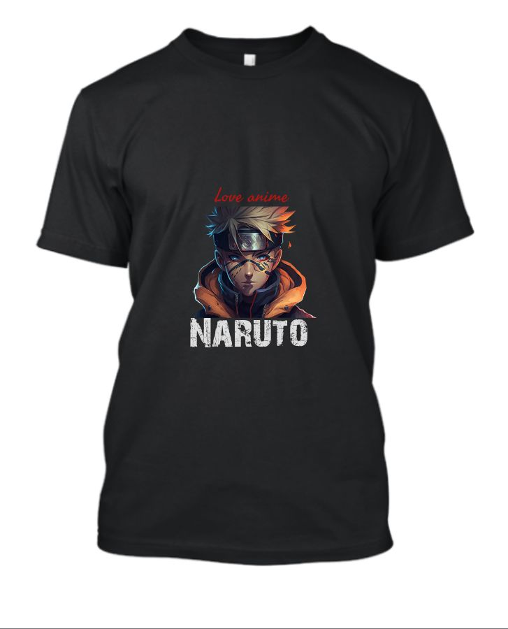 Naruto Anime simple T-shirt - Front