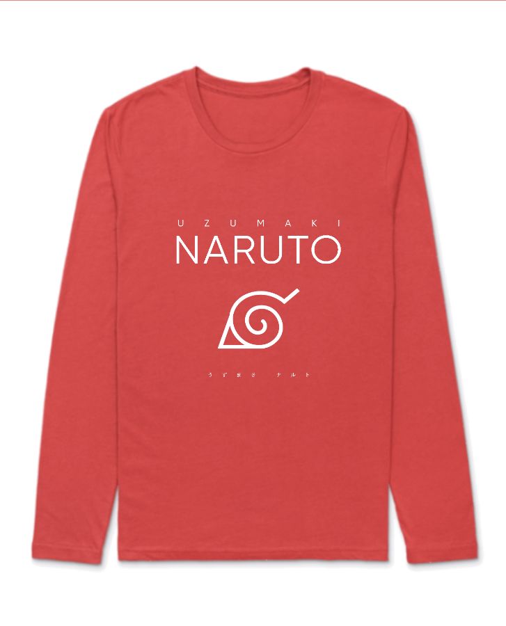 Naruto Uzumaki full Sleeve T-shirt - Front