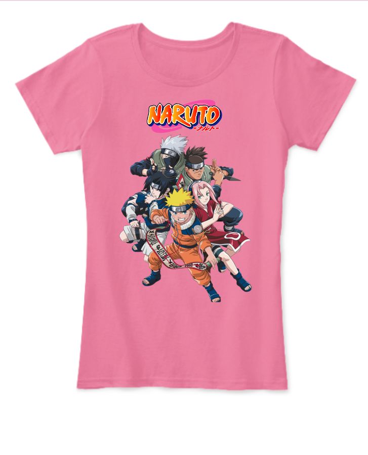 Naruto Women's Half Sleeve T-Shirt - Front