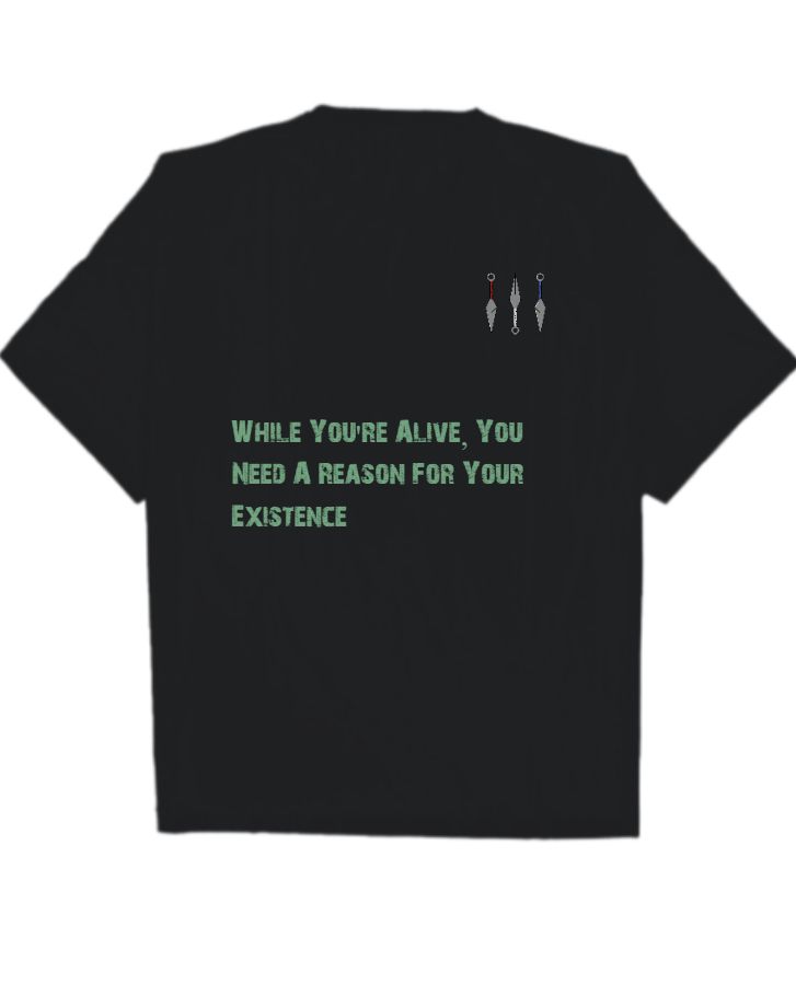 Naruto quote t shirt - Front