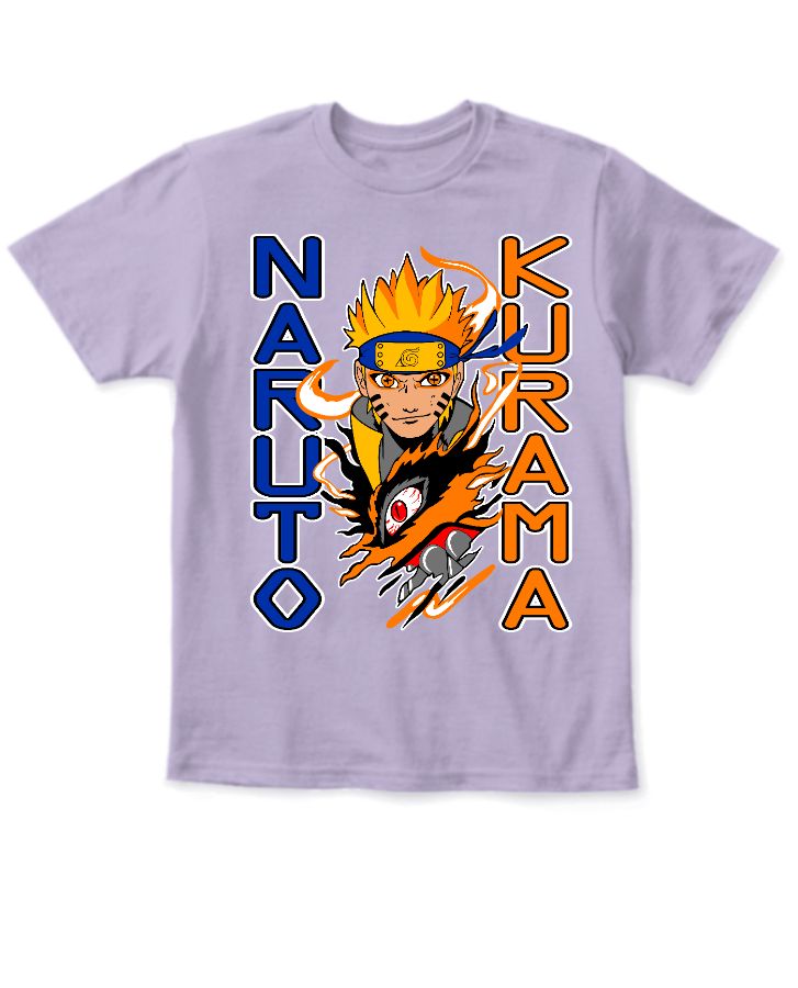 Naruto shippuden Naruto and kurama  Kids T-shirt - Front