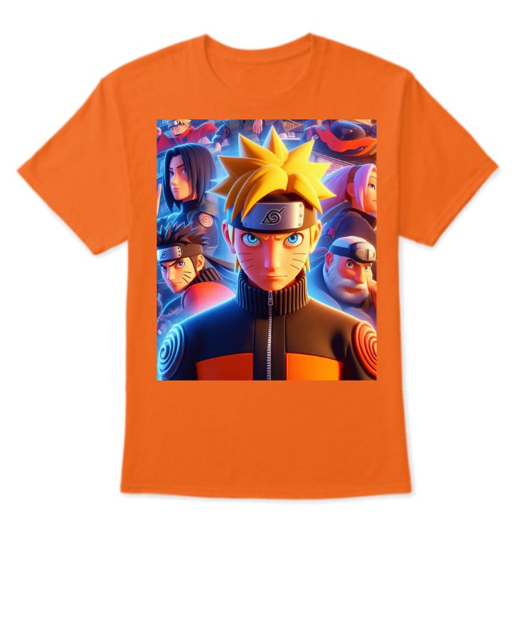 Naruto's Way: Unleash the Power Within T-Shirt - Front