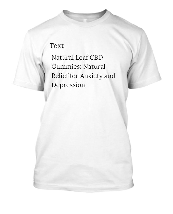 Natural Leaf CBD Gummies: Natural Relief - Front