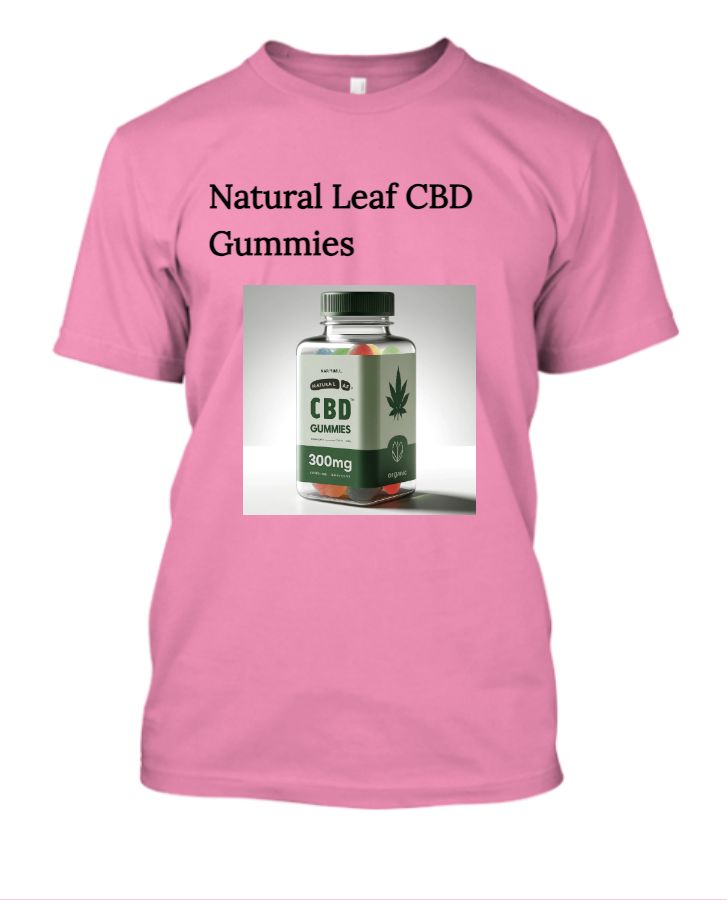 Natural Leaf CBD Gummies: Nature’s Remedy for Stress and Anxiety - Front