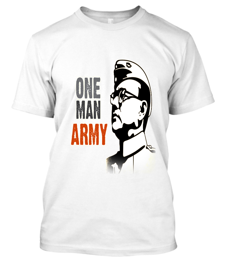 Netaji T Shirt  - Front