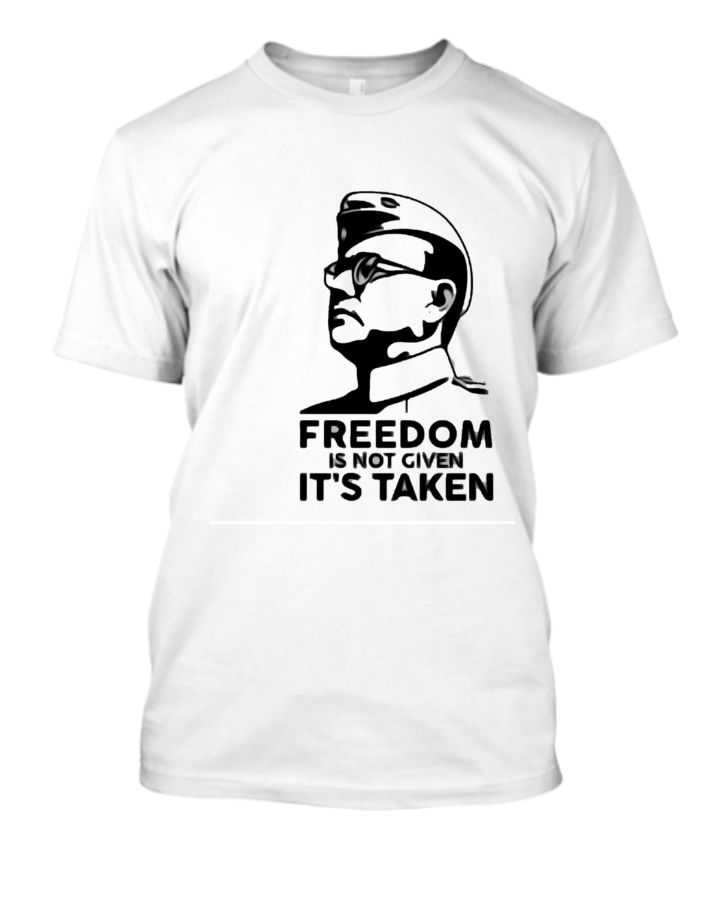 Nethaji | Half sleeve T-shirt - Front