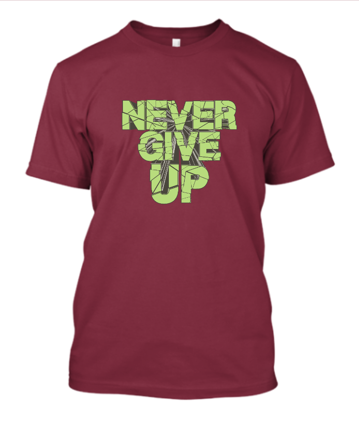 Never Give Up  - Front