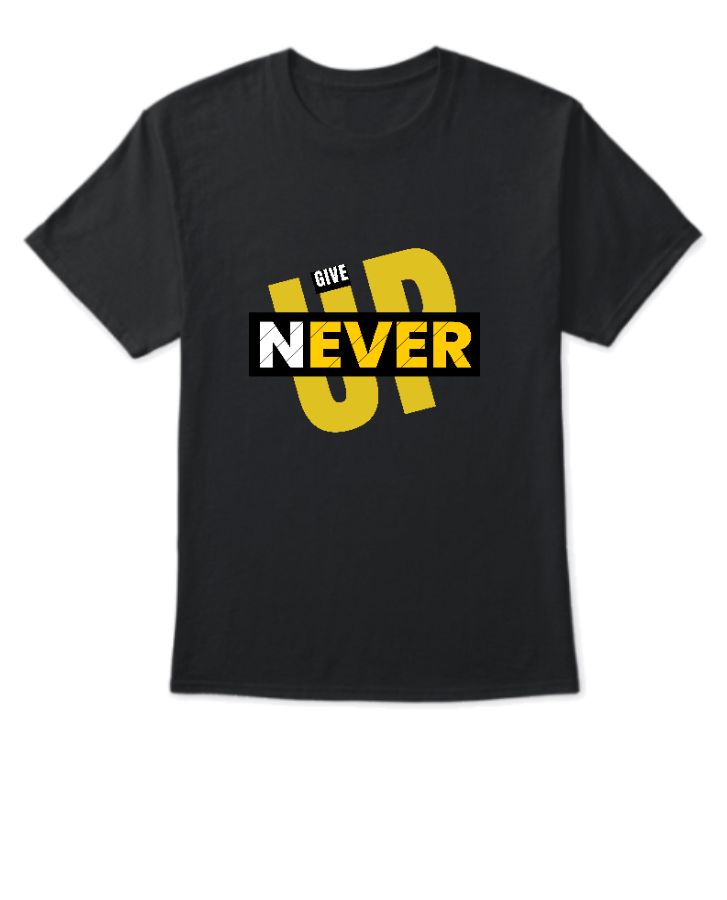 Never give up Limited edition - Front