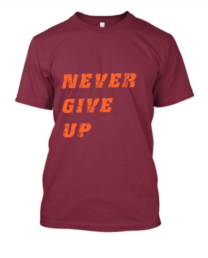 Never Give Up - Front