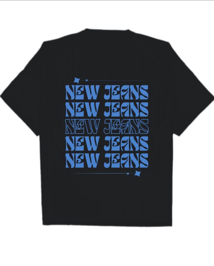 New Jeans Oversize t-shirt - Front