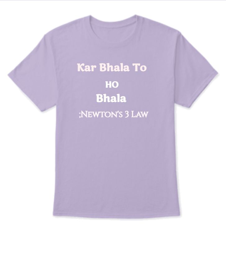 Newton's Third Law t-shirt - Front