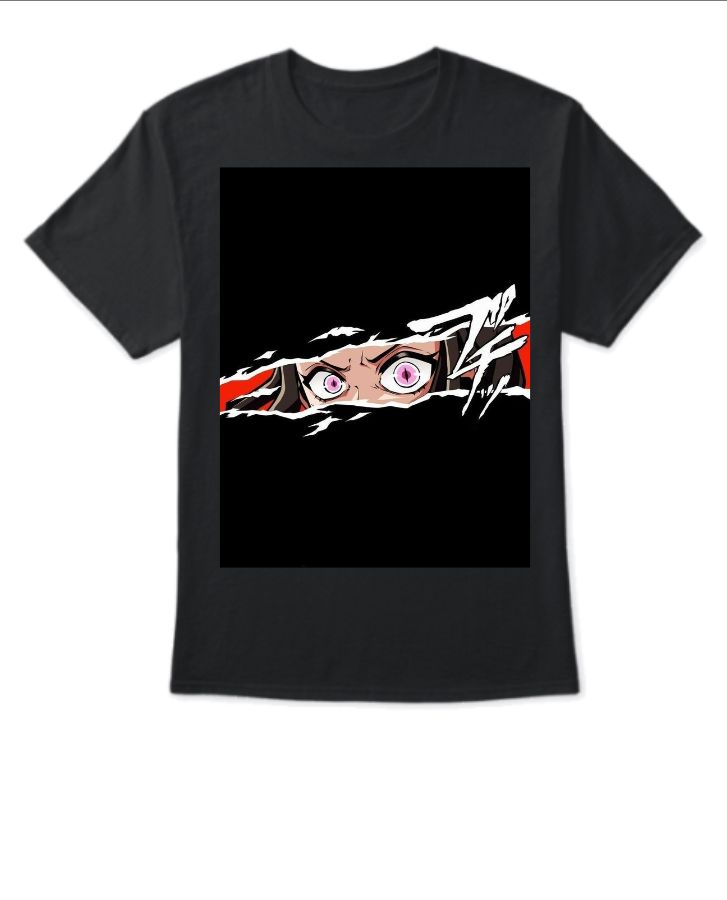 Nezuko Half Sleeve T-Shirt - Front