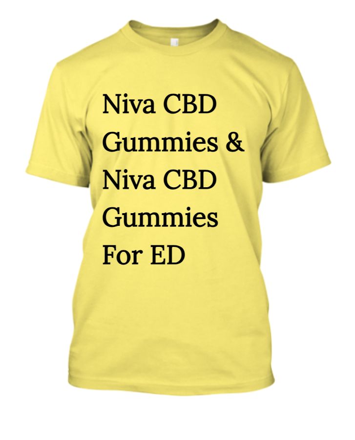 Niva CBD Gummies & Niva CBD Gummies For ED Male Performance  - Front