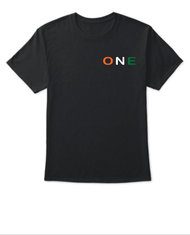 ONE Indian t-shirt - Front