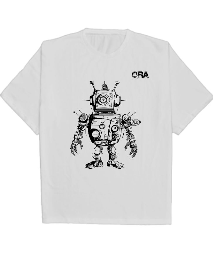 ORA / OVER SIZED T-SHIRT - Front