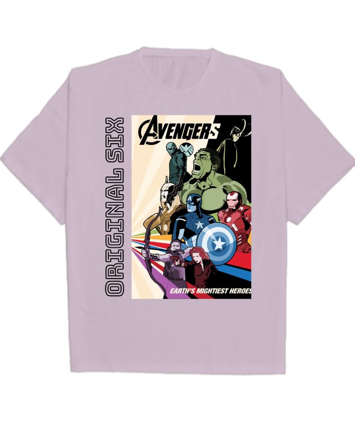 ORIGINAL SIX oversize t-shirt  - Front