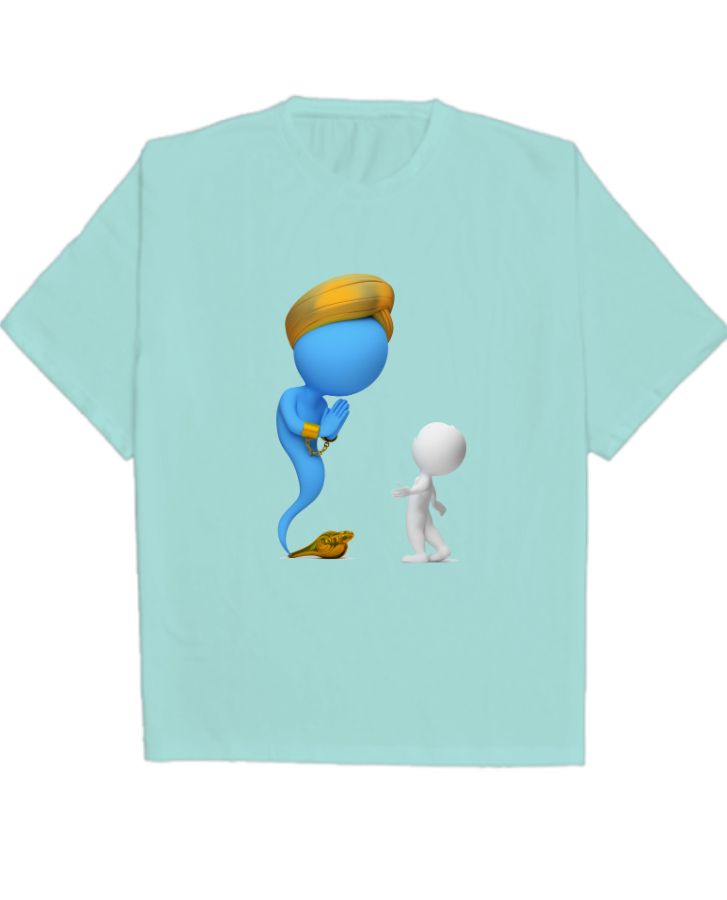 OVERSIZED T-SHIRT CHHIRAG-T SHIRT, - Front