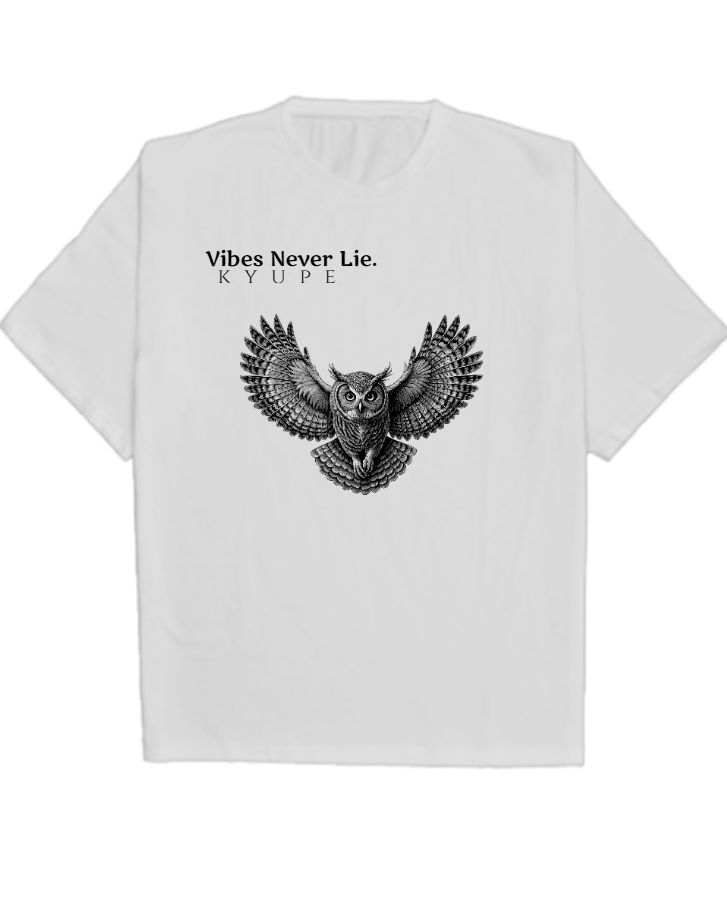 OWL, oversize t-shirt cool  - Front