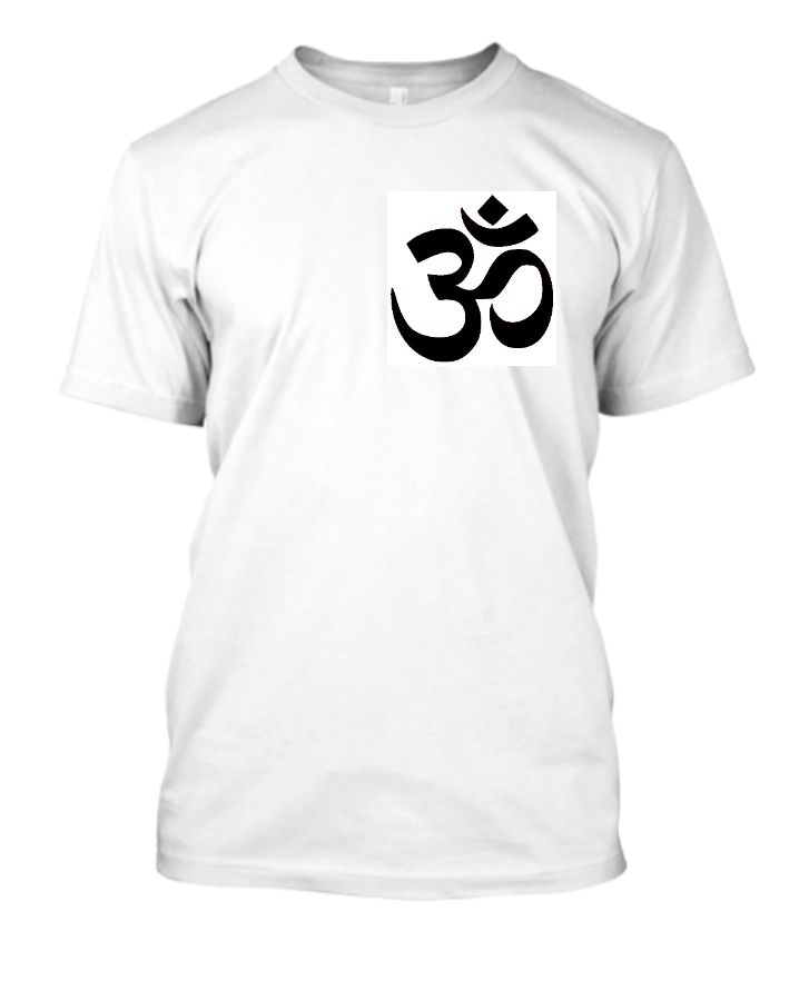 Om half t-shirt for bike riders  - Front