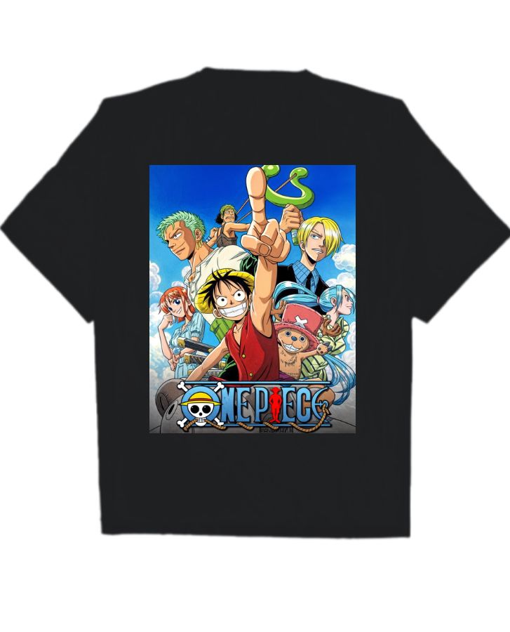 One Piece Anime Tshirts | Oversized | Heavy Quality  - Front