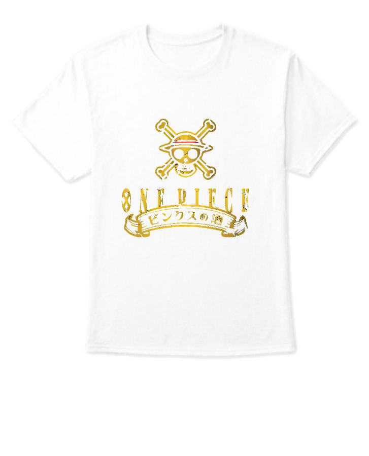 One Piece Half Sleeve Anime T-Shirt  - Front
