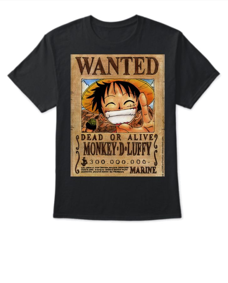 Wanted Dead Or Alive Luffy Png, Momkey D Luffy Png, One Piece Png, Ani –  Gigabundlesvg