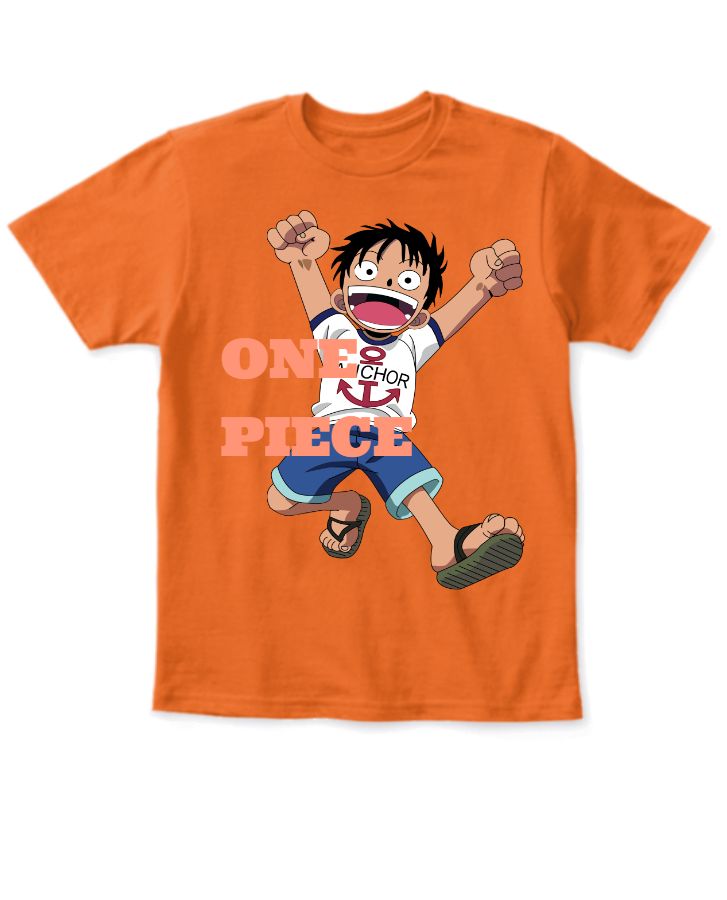 One Piece Luffy straw hat 2 Tshirt - Front