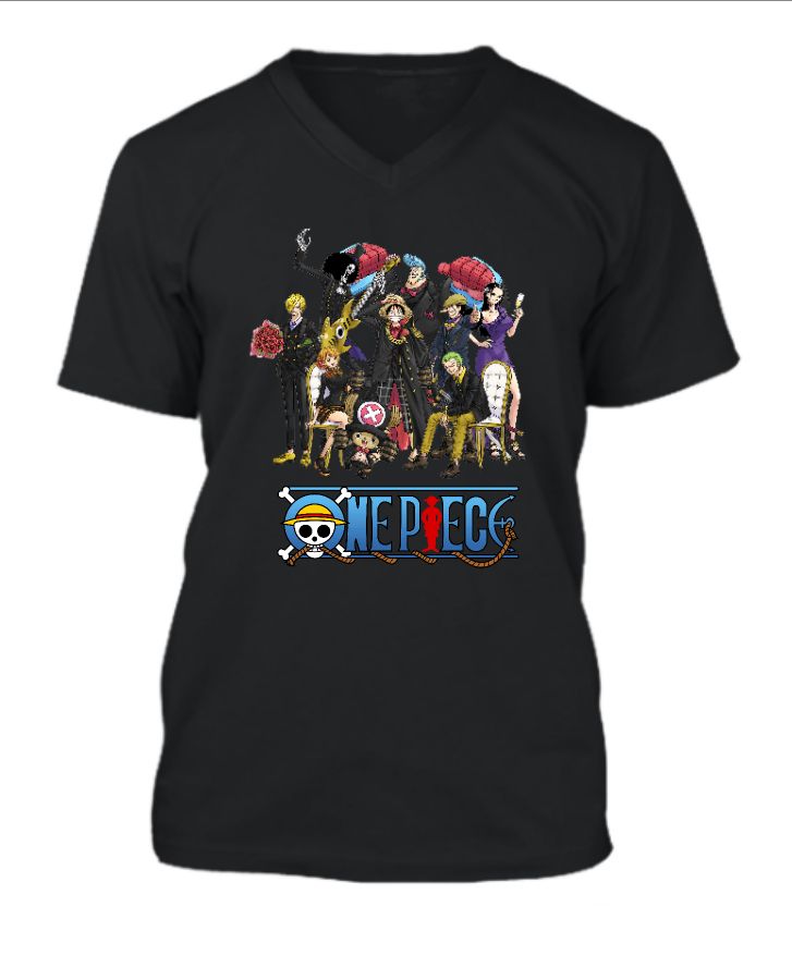 One Piece Printed T-shirt - Front