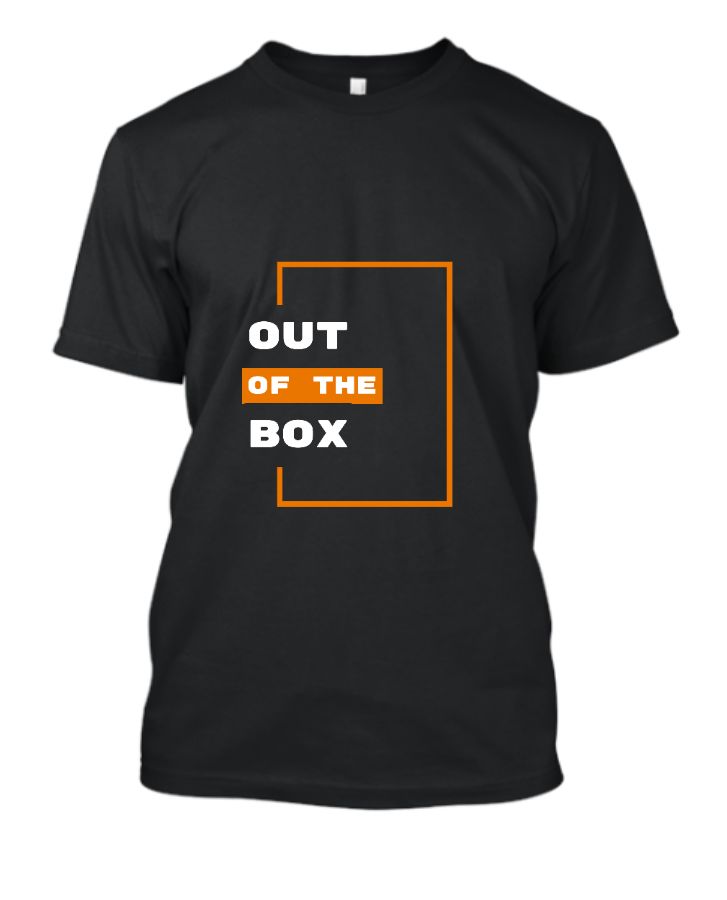 Out Of The Box T-shirt   | Half Sleeve T-Shirt  - Front