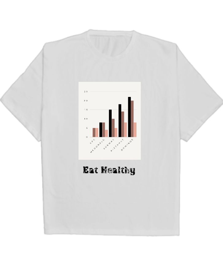 Over Size Tshirt| FOODY - Front