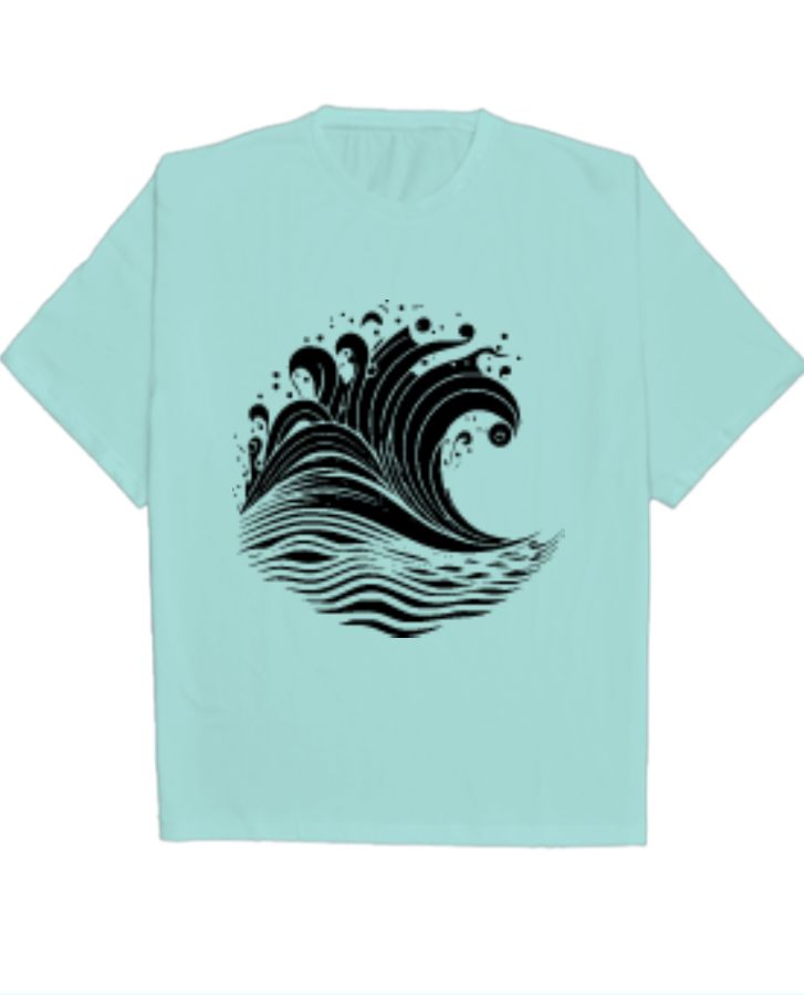 Over sized T-shirt - Front