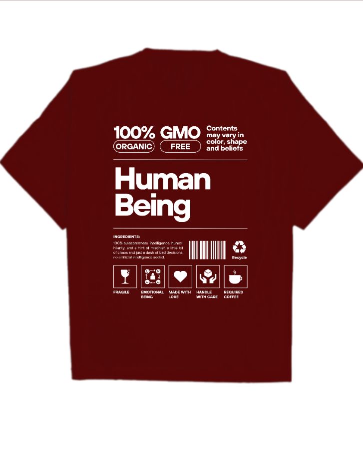 Over sized t-shirt - Front