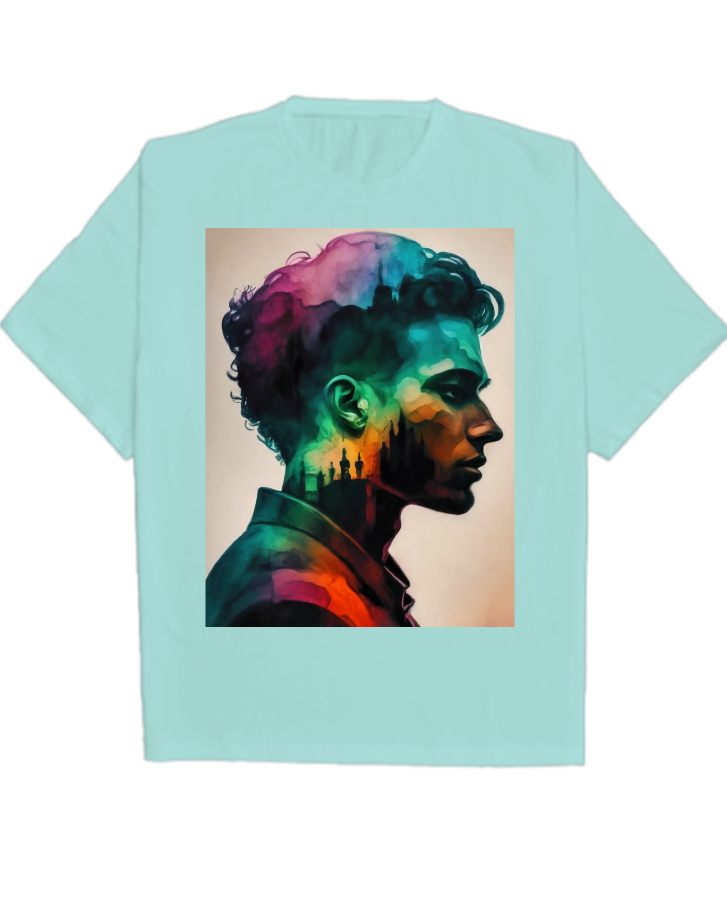 Oversized T-shirt / Half Sleeve / Daily and Casual wear - Front