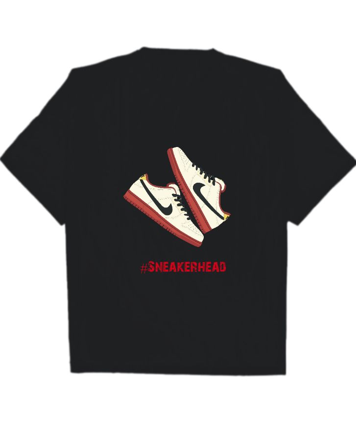 Oversized Tshirt for Sneaker Lovers - Front