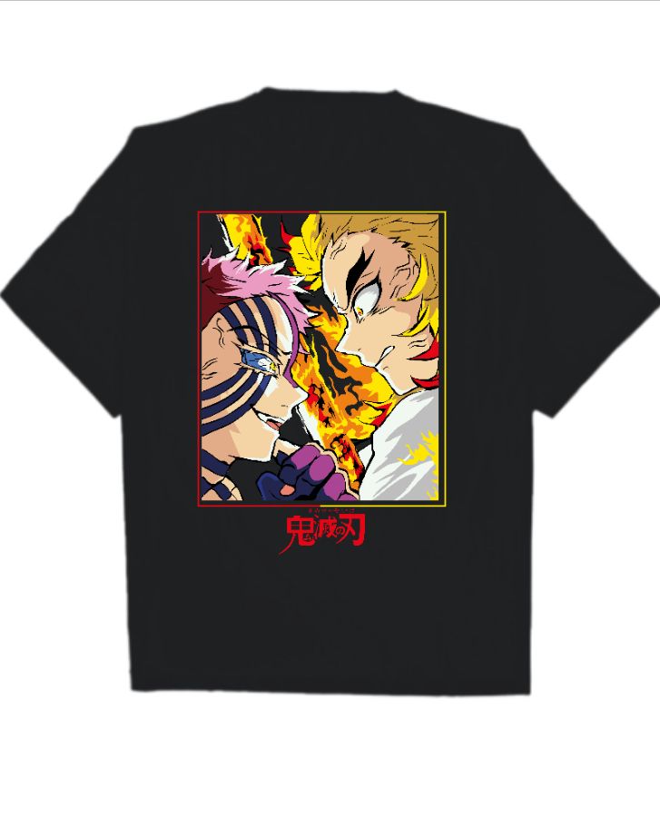 Oversized anime tshirt - Front