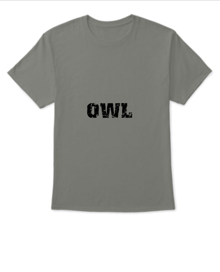 Owl t-shirt| Unique Design - Front