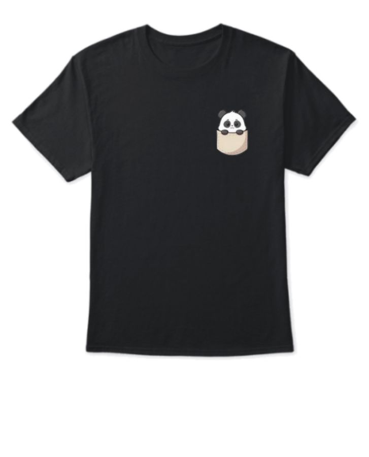 PANDA POCKET TSHIRT - Front