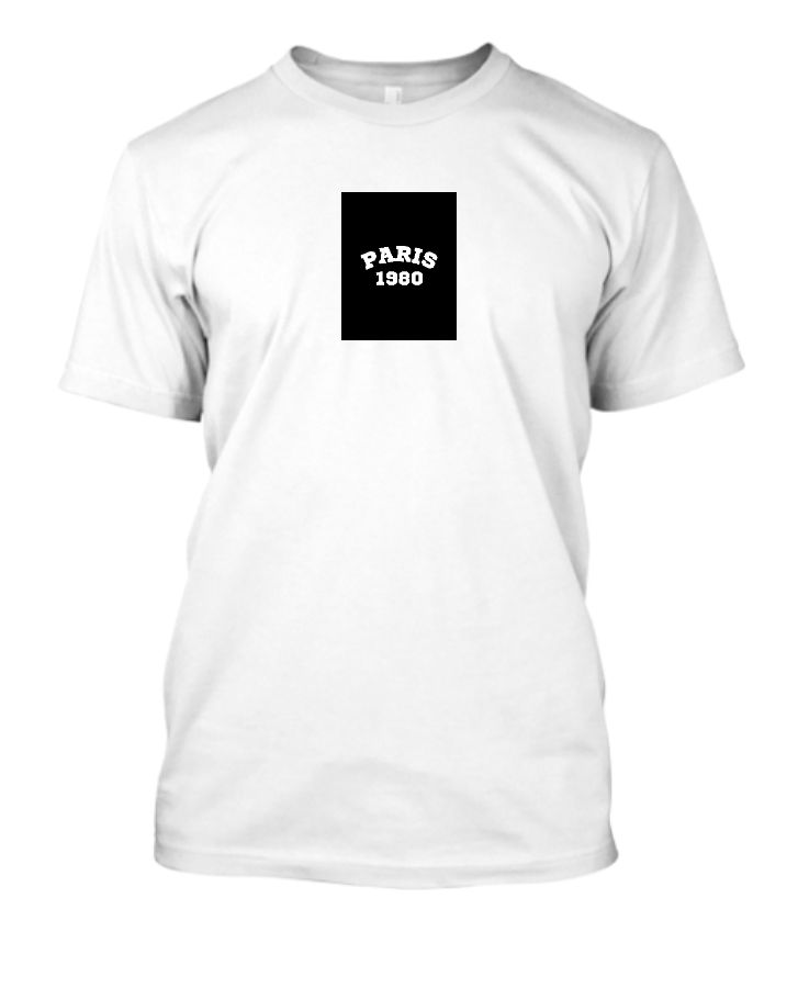 PARIS 1980 T-SHIRT  - Front