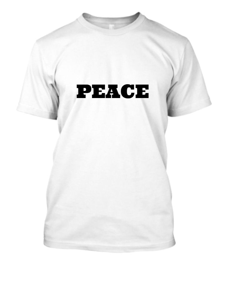 PEACE |T-shirt | cotton - Front