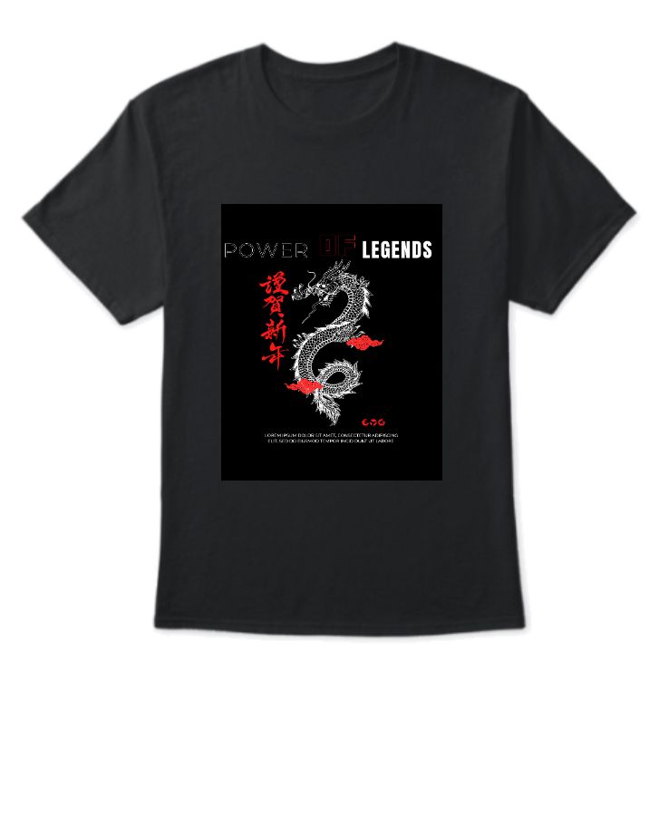 POWER OF LEGENDS T-SHIRT - Front