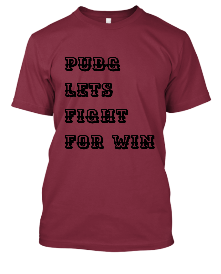 PUBG T-shirtnew collection - Front