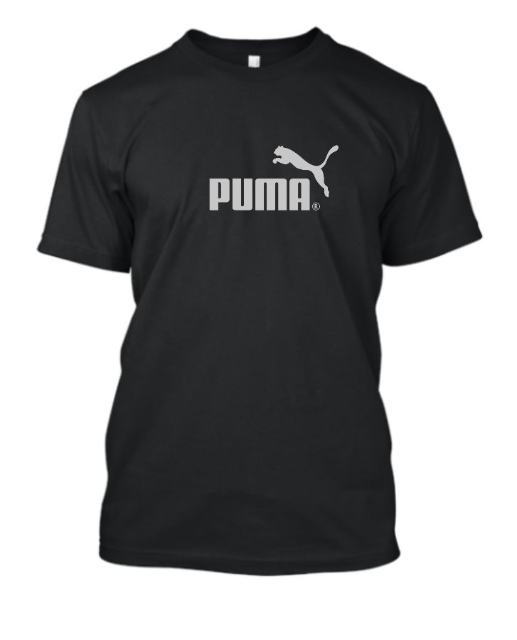 PUMA-pure tcotton Brand logo Printed..T - Front