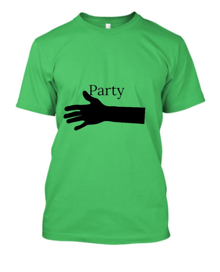 Party half saleeve t-shirt - Front