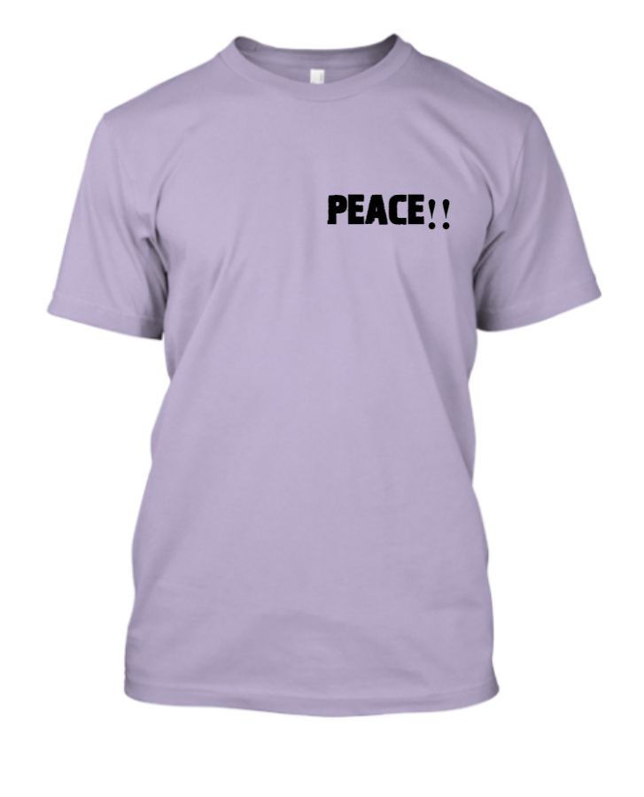 Peace text  - Front