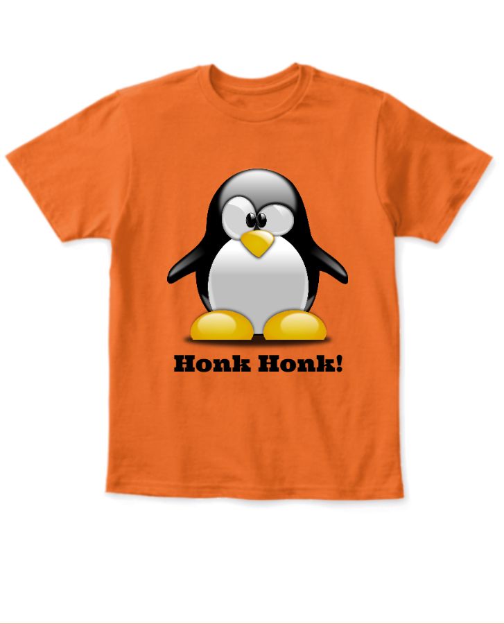 Penguin Kids T-shirt - Front